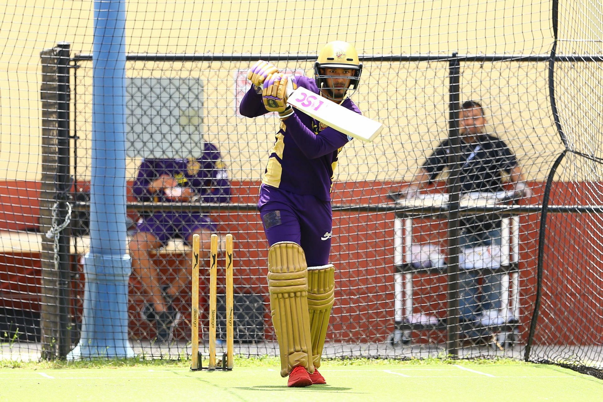 Trinbago Knight Riders Nets And Training Session - 2018 Hero Caribbean Premier League (CPL) Tournament