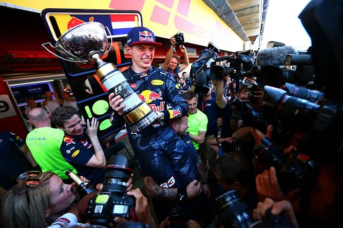 On this day: Max Verstappen wins his first-ever race for Red Bull to become the youngest race winner in F1