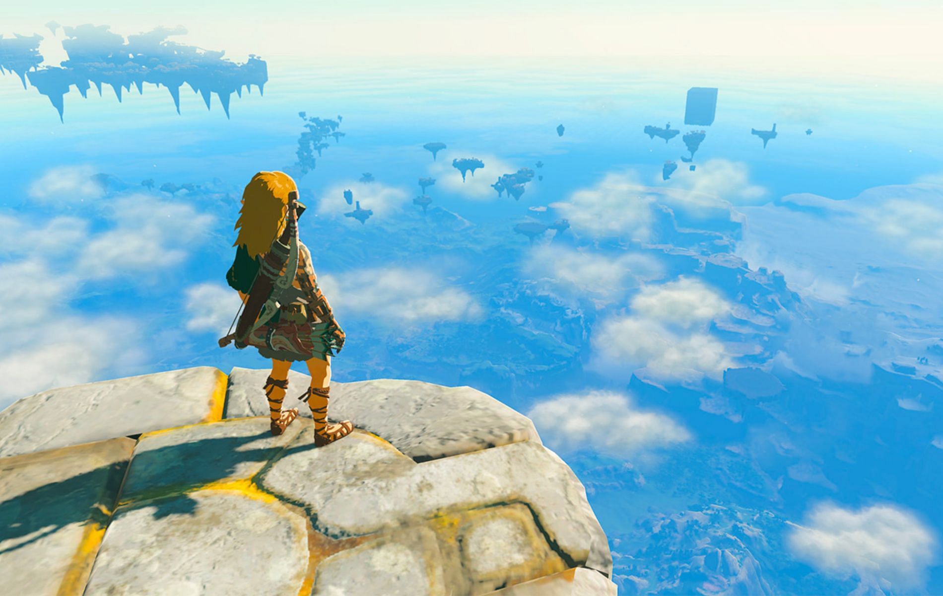 The brand new green tunic worn by Link can be found early on in the game (Image via Nintendo)