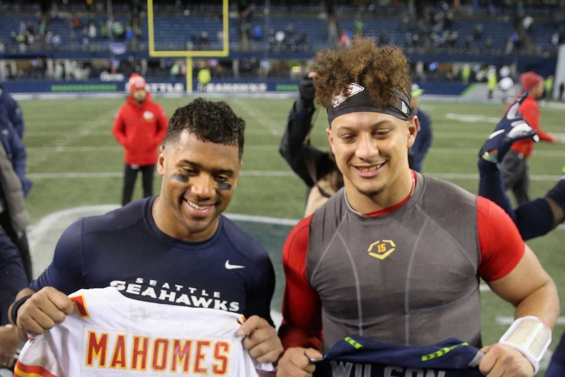 Russell Wilson to join Essentia Water? Broncos QB teases new endorsement with Patrick Mahomes promoted water brand