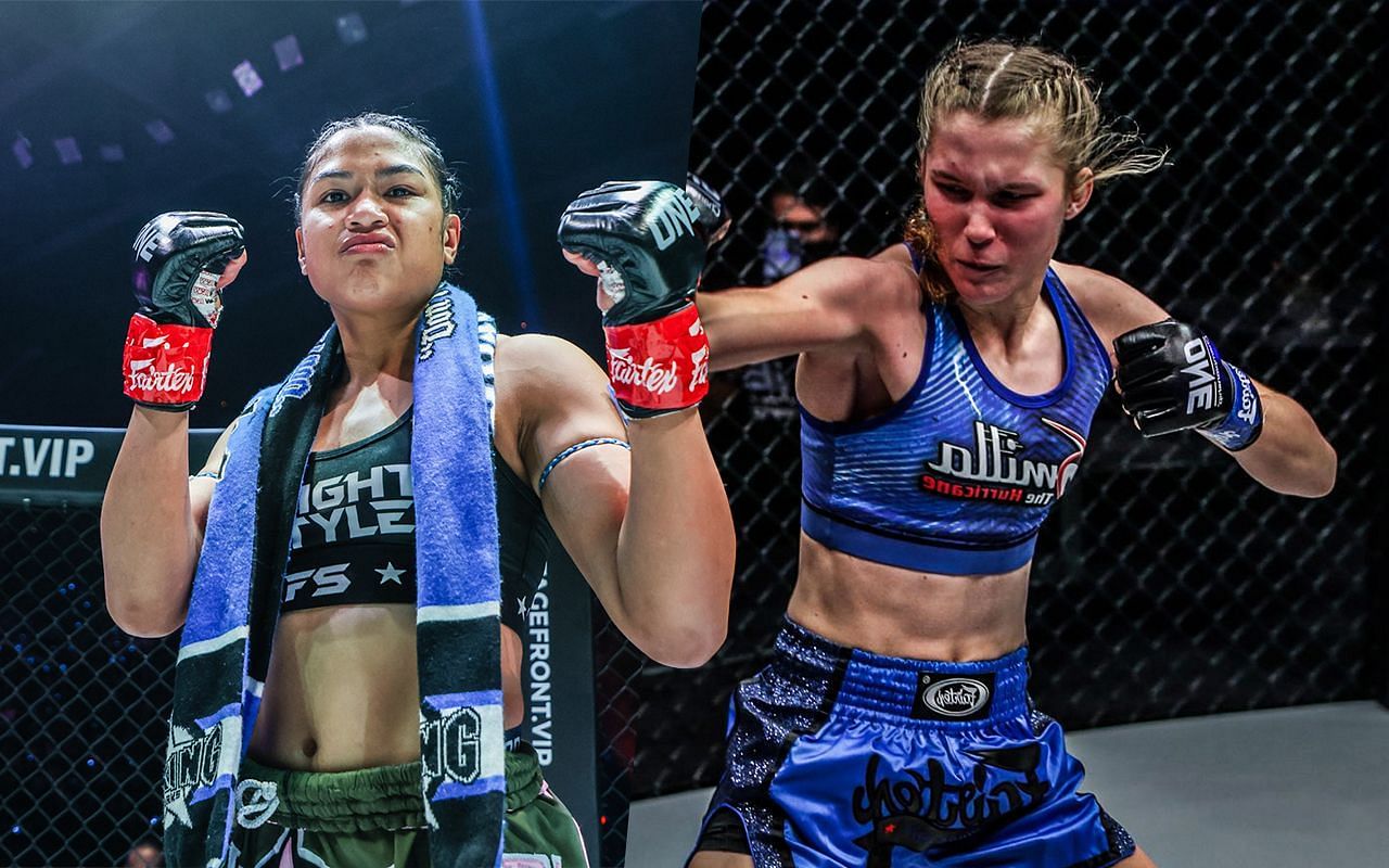 Jackie Buntan (Left) is targeting a rematch with Smilla Sundell (Right)