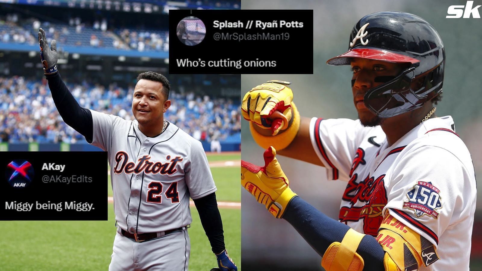 Miguel Cabrera &quot;passed the torch&quot; to fellow Venezuelan Ronald Acuna Jr.