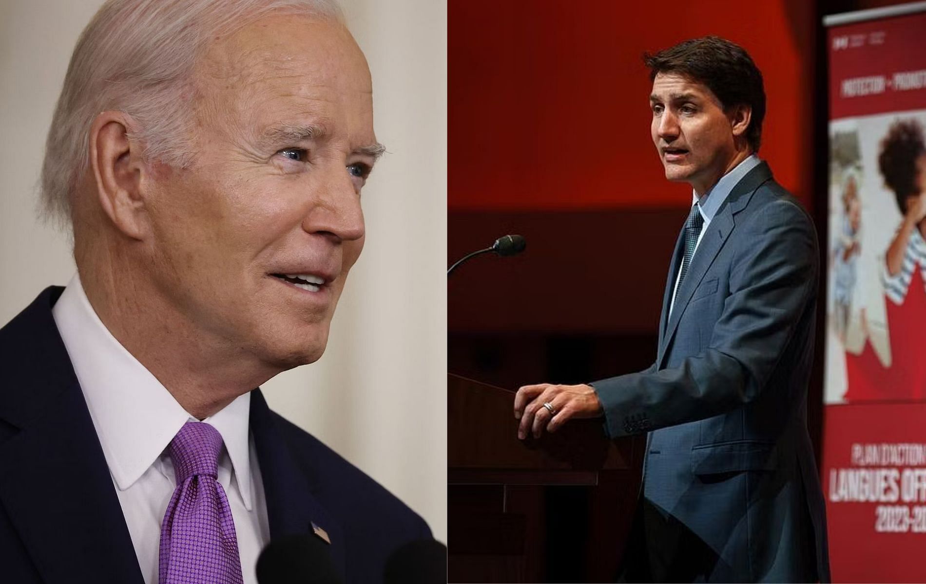 When POTUS Joe Biden accepted Justin Trudeau