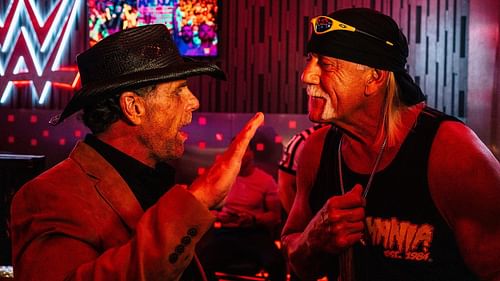 Shawn Michaels and Hulk Hogan