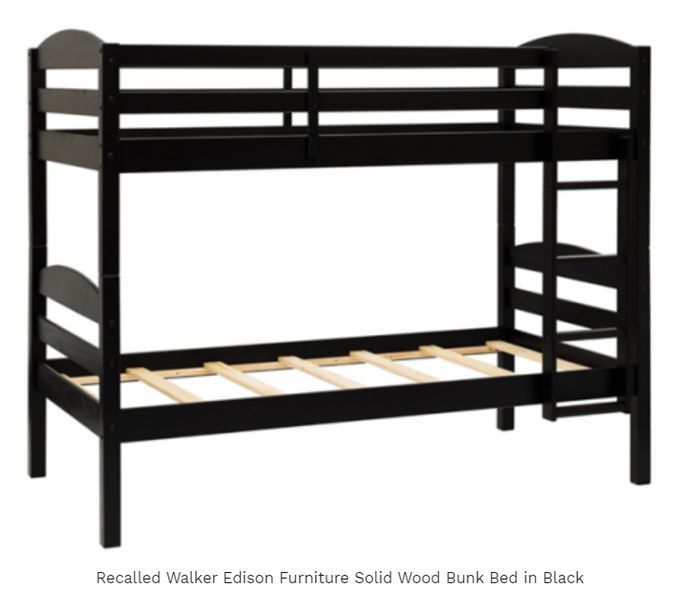 Walker Edison bunk bed recall Model names and all you need to know