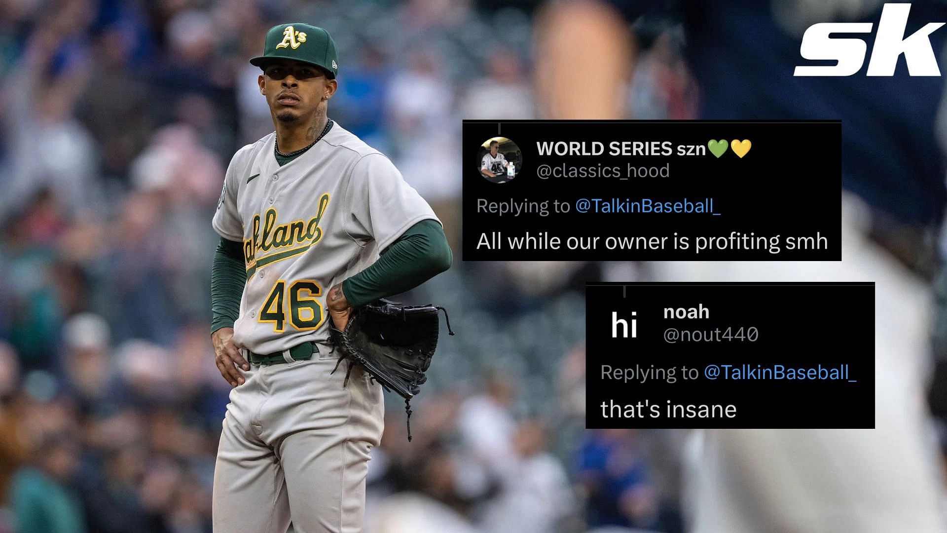 Oakland 68s on X: The @MLB needs to answer for this clear act of