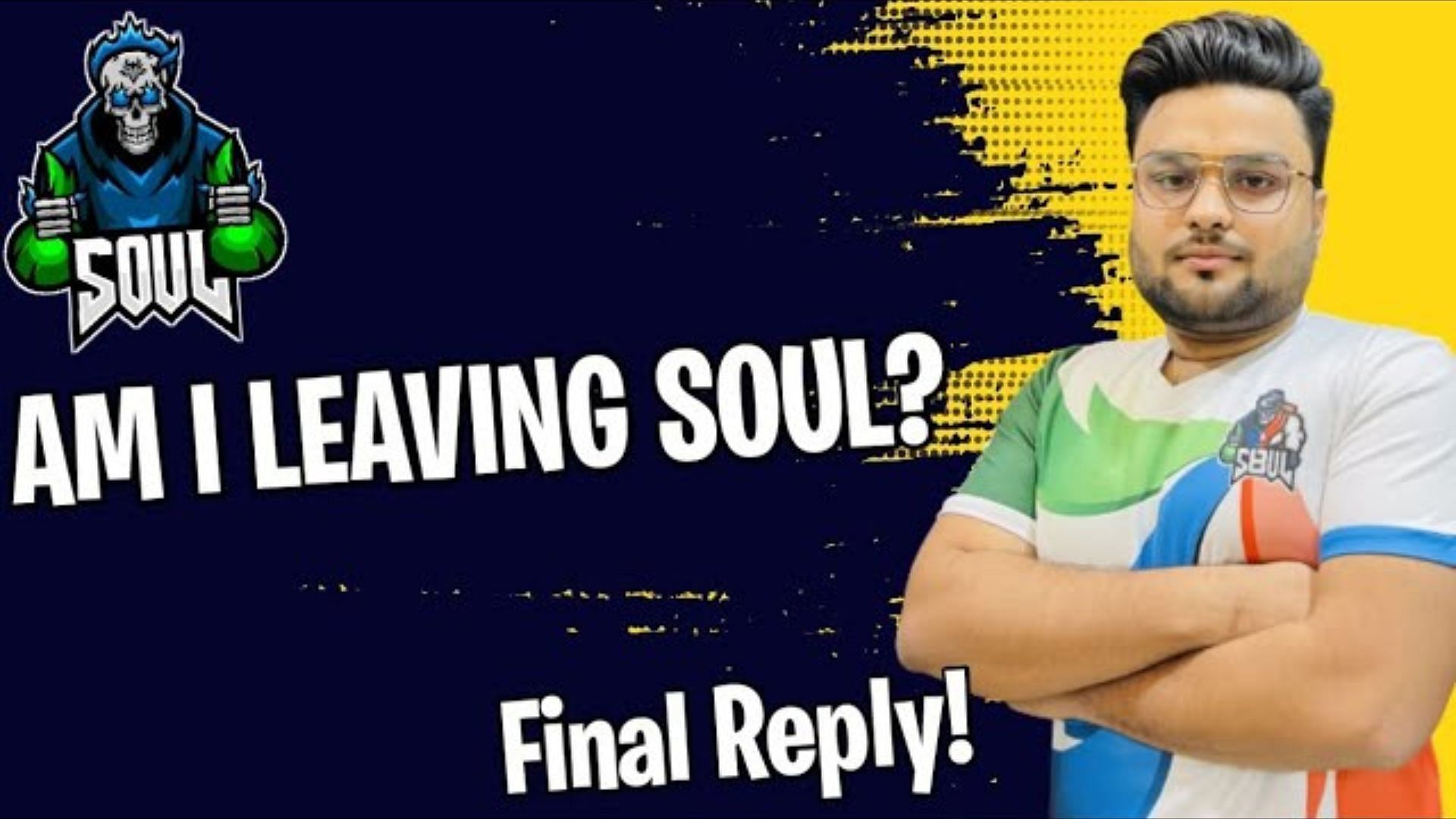 Amit Dubey will continue with Team Soul (Image via YouTube/Amit Dubey)