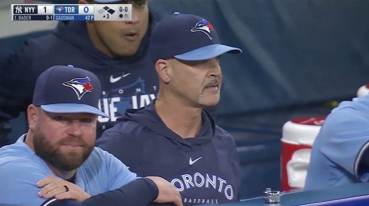 Toronto Blue Jays skipper John Schneider plays coy on 'fat boy' diss