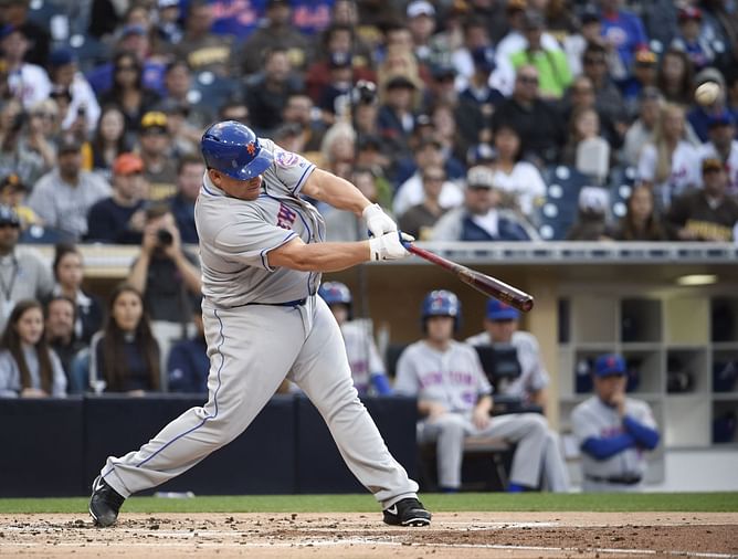 Bartolo Colon laughs about home run trot ahead of ceremonial first pitch on dinger's anniversary: "I didn't have much time to practice it"