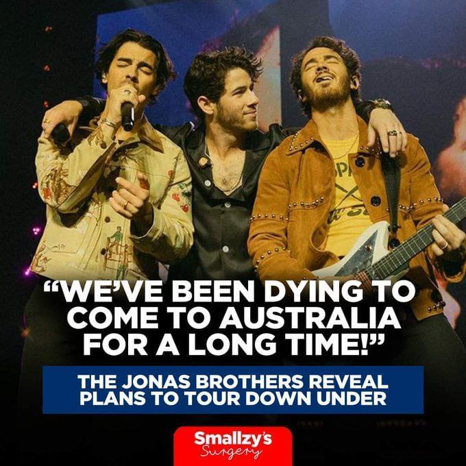 Jonas Brothers Australian Tour 2023 All