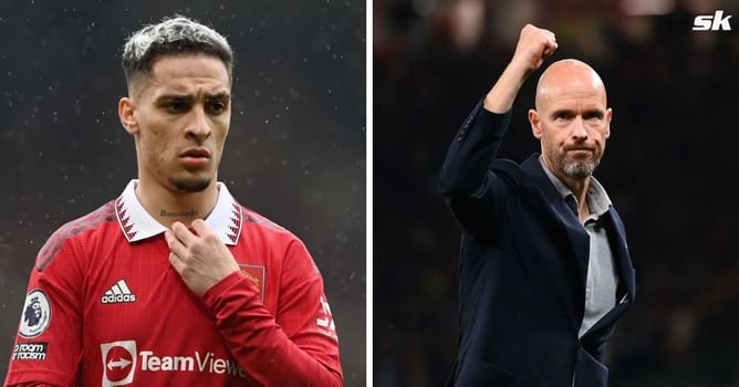 “His passion is a strength” – Ten Hag defends Antony after tussle with Lewis Dunk during Manchester United defeat to Brighton