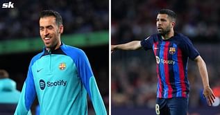 "Great pride to share these years by your side" - Jordi Alba sends heartwarming parting message to Barcelona legend Sergio Busquets