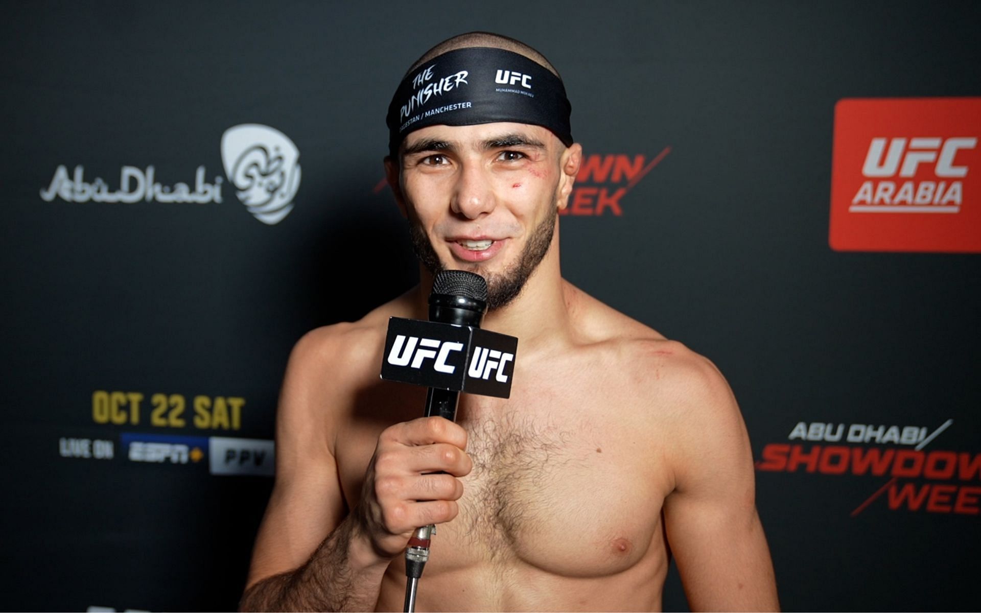 Muhammad Mokaev. [image via UFC]