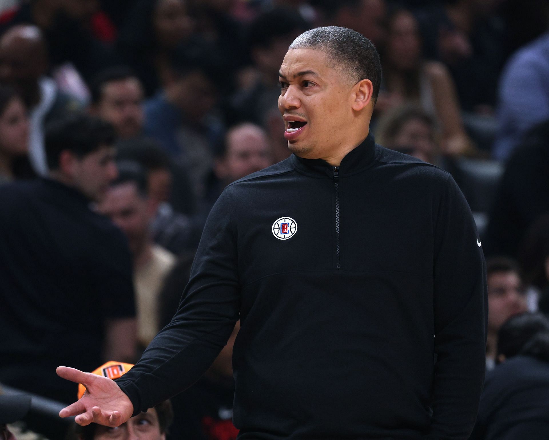 Head coach Tyronn Lue of the LA Clippers