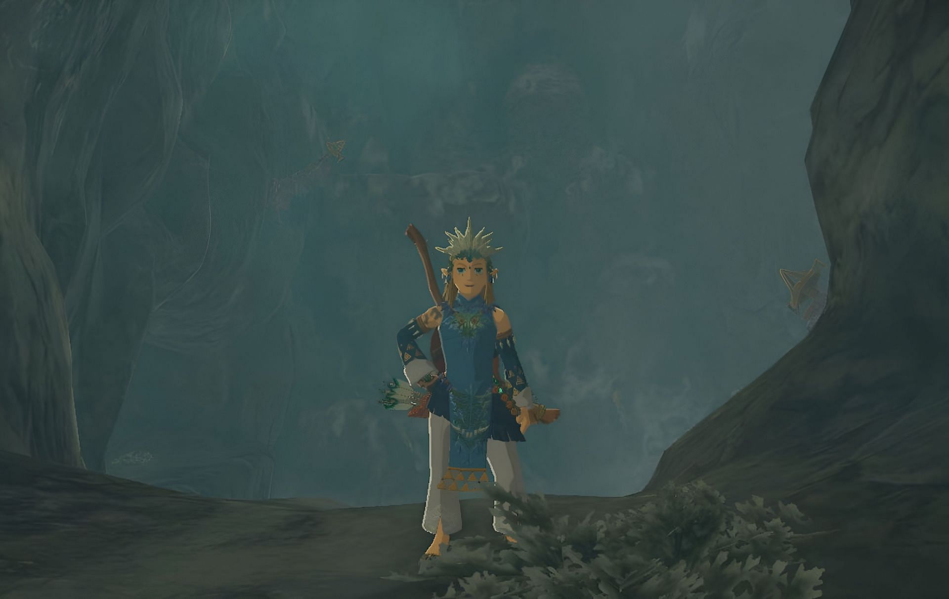 Obtaining the Frostbite armor set in The Legend of Zelda Tears of the Kingdom (Image via Nintendo)