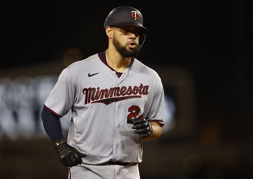 Minnesota Twins v Los Angeles Dodgers LOS ANGELES, CALIFORNIA - AUGUST 10: Gary Sanchez #24 of the Minnesota Twins runs after hitting a home run against the Los Angeles Dodgers in the fifth inning at Dodger Stadium on August 10, 2022 in Los Angeles, California. (Photo by Ronald Martinez/Getty Images)