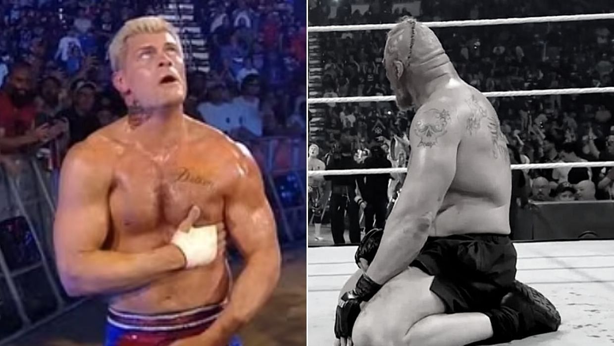 Cody Rhodes defeated Brock Lesnar at BackLash