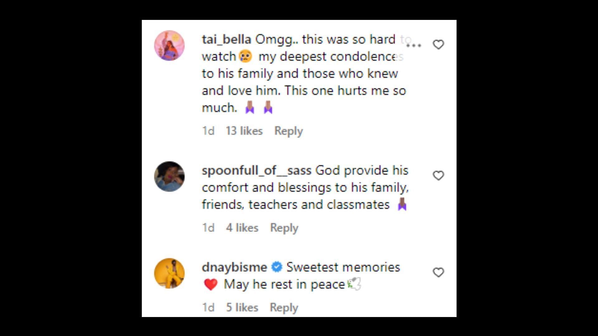 Netizens reacted to the video (Image via democracyprep/Instagram)