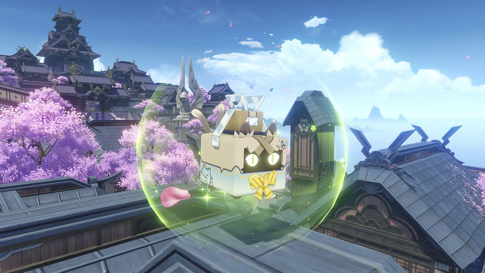 Kirara in her Urgent Neko Parcel state (Image via Genshin Impact, HoYoverse)