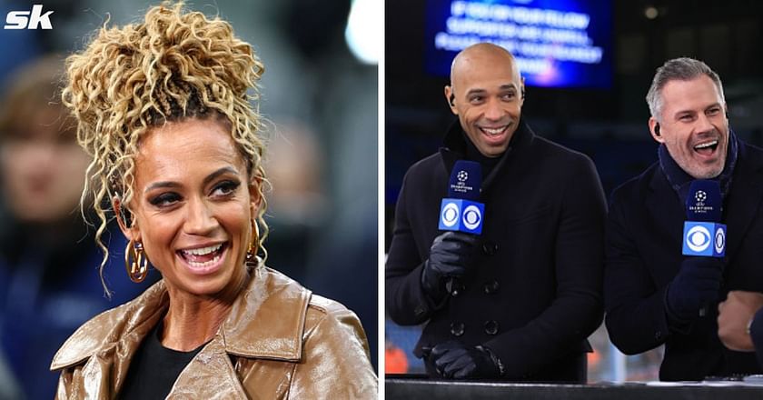 Thierry Henry leaves Kate Abdo giggling as fans say 'he put on the