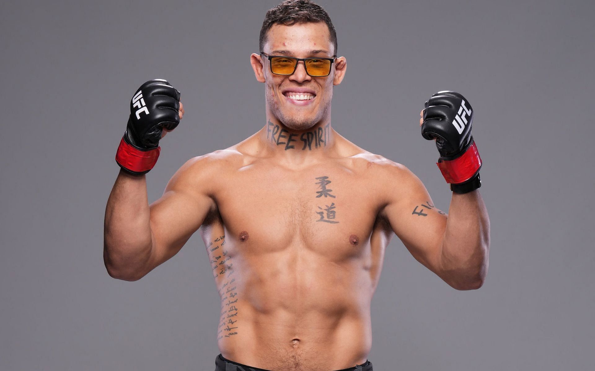 Caio Borralho competes as a UFC middleweight [Image credits: @UFCBrasil - Twitter]