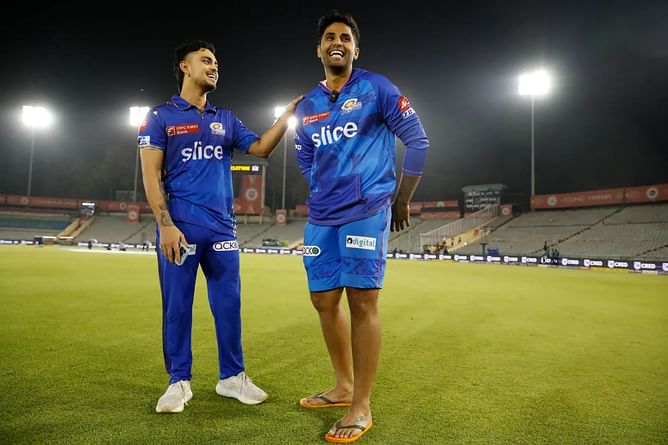 “Jis din mera acha innings aata hain, yeh pura credit le jate hain” - Ishan Kishan jokes about Suryakumar Yadav outshining him