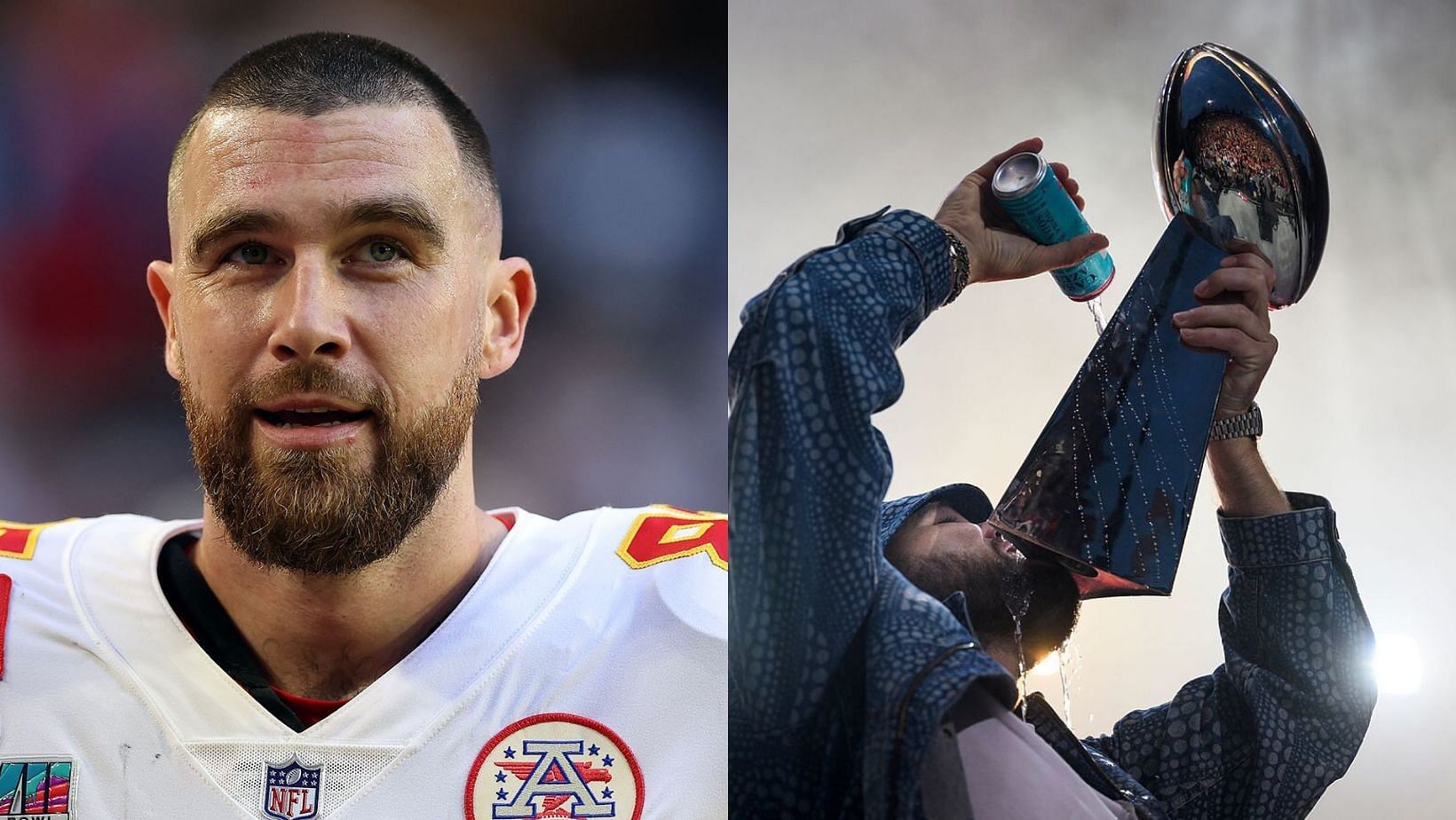 WATCH: Patrick Mahomes, Travis Kelce get 2023 NFL draft started with  Lombardi Trophy