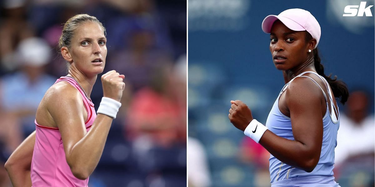 Karolina Pliskova vs Sloane Stephens is one of the first-round matches at the French Open.