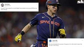 Houston Astros fans pleased with Mauricio Dubon's offensive numbers while stepping in for an injured Jose Altuve: "Couldn't have asked for more!"