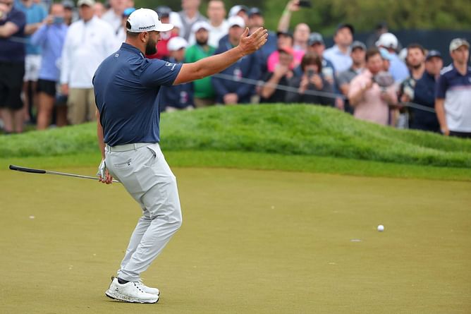 Watch: Jon Rahm loses his temper on the 11th hole at the PGA Championship 2023