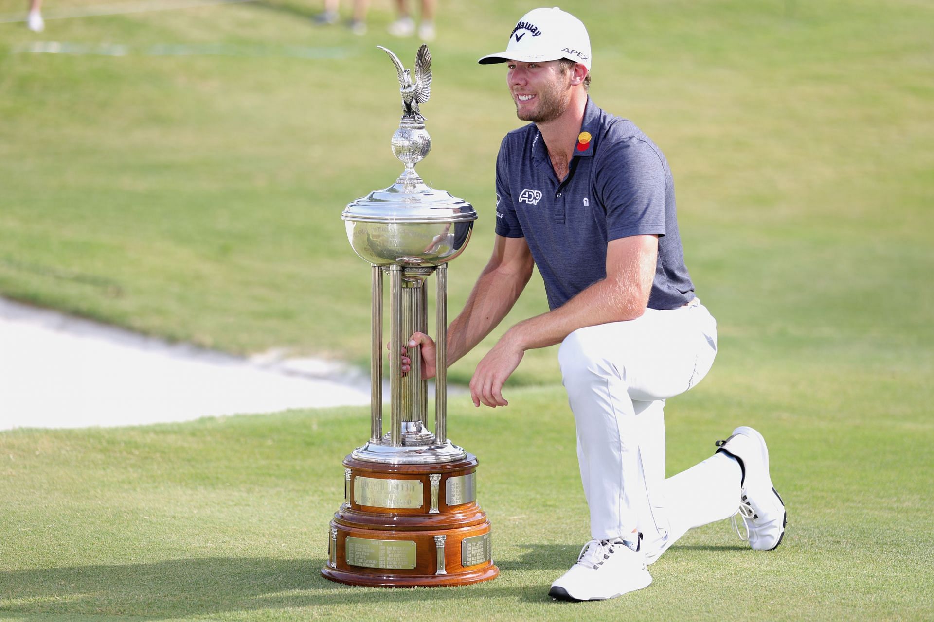 Sam Burns won the 2022 Charles Schwab Challenge (Image via Getty)