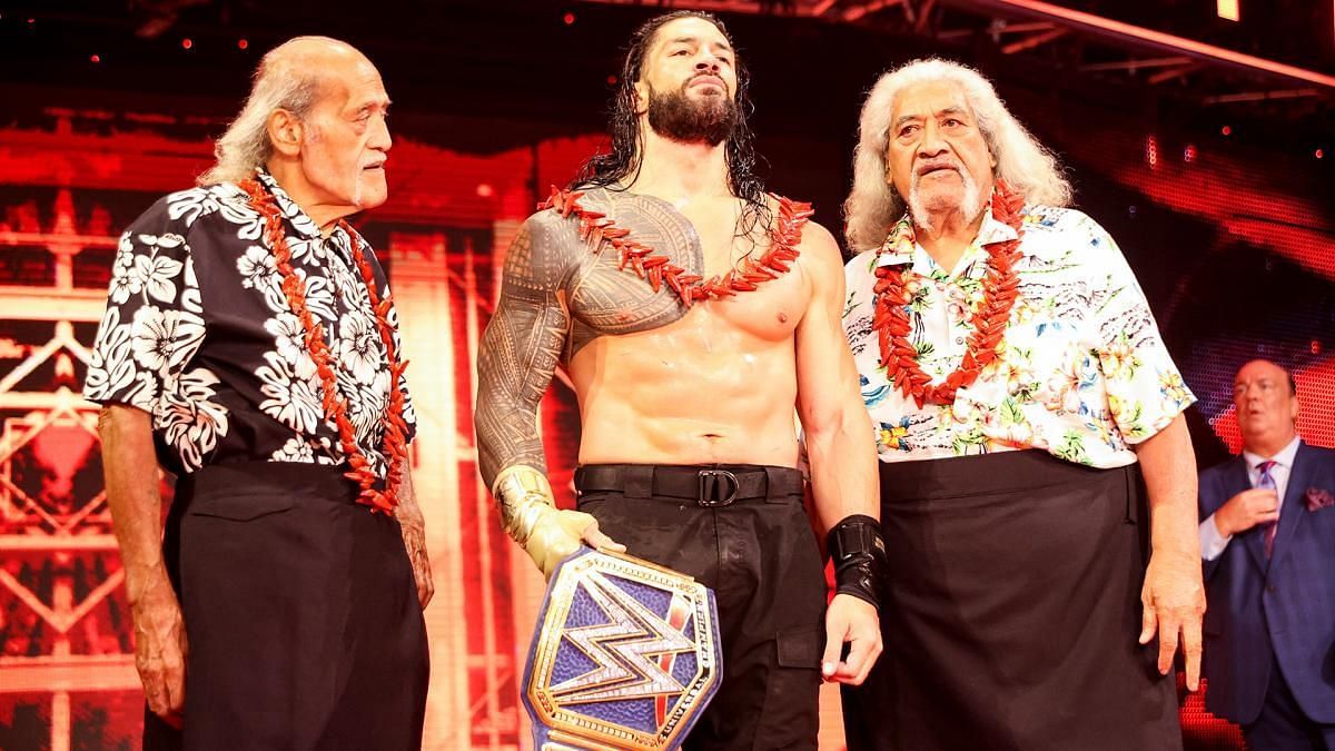 The Wild Samoans and Roman Reigns