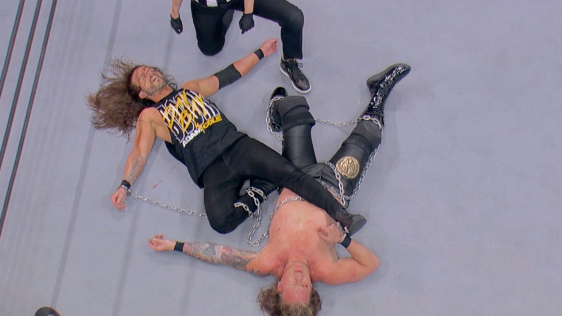 Chris Jericho lost to Adam Cole at AEW Double or Nothing 2023