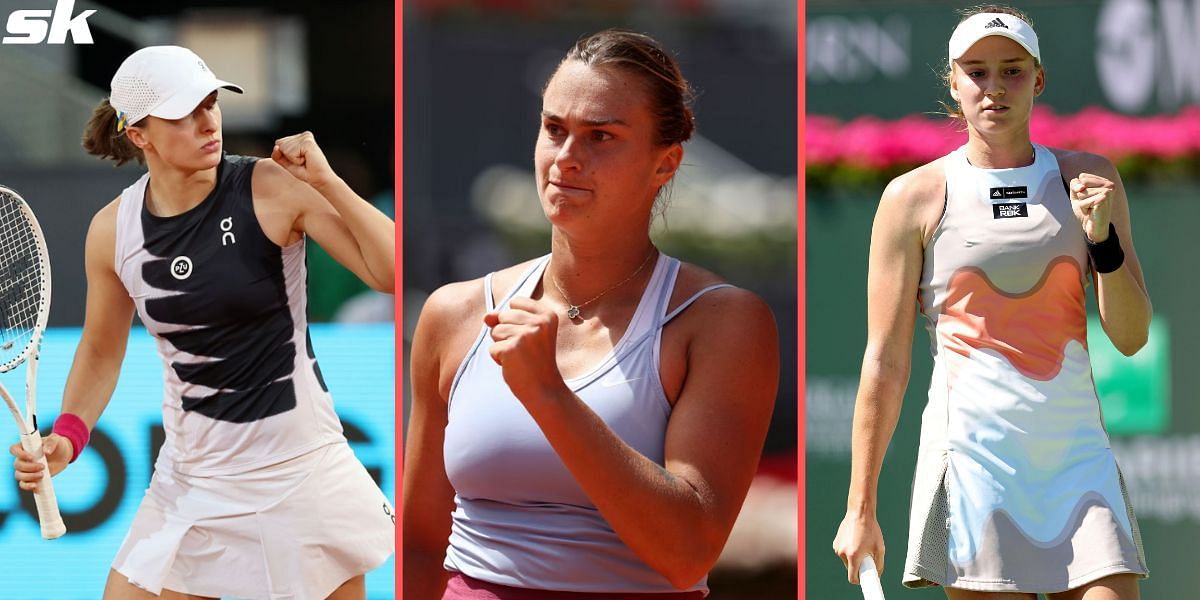 Iga Swiatek, Aryna Sabalenka and Elena Rybakina are heavy favorites to win the French Open