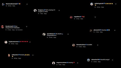 Wrestlers react to Santos Escobar's wholesome post