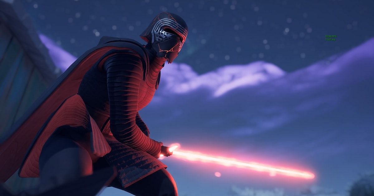 Kylo Ren is among the most popular Star Wars characters (Image via Epic Games)