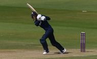 Graham Clark smashed his maiden T20 ton against Northamptonshire