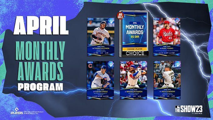 MLB The Show 22 April Monthly Awards players revealed, how to