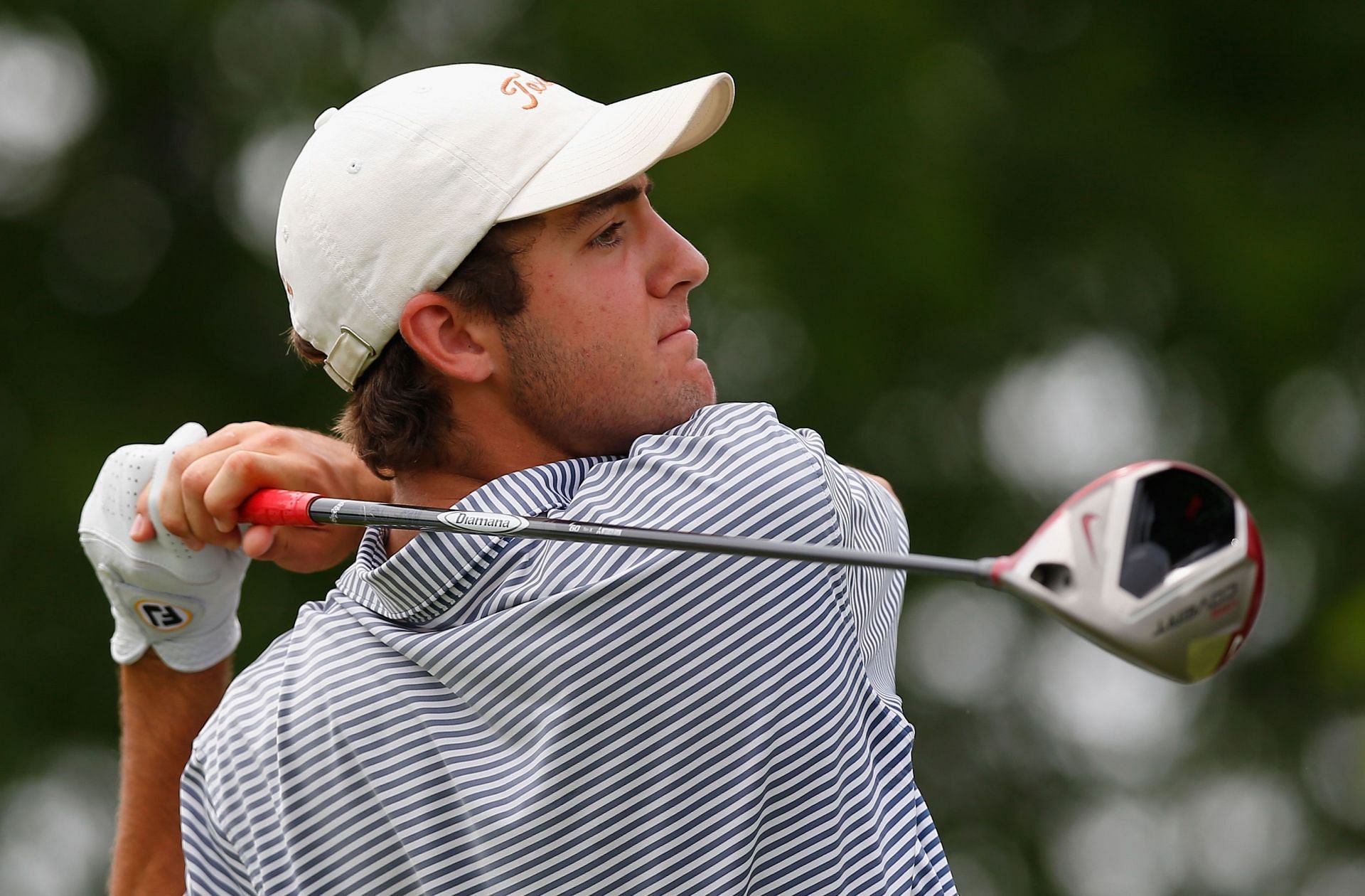 Scottie Scheffler at the 2014 HP Byron Nelson Championship - Round Three (Image via Getty).