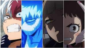 My Hero Academia chapter 389 spoilers and raw scans: Shoto Todoroki finally enters the scene to battle Dabi, Toga vs Ochako continues