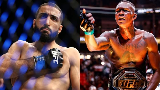 Israel Adesanya isn't on board Belal Muhammad hype train yet - "Empty barrels make a hell of a noise"