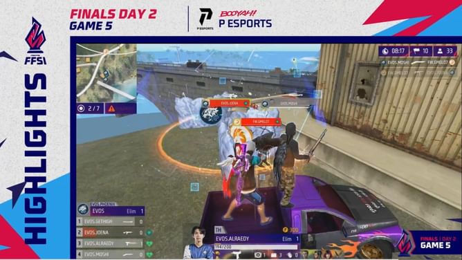 Free Fire SEA Invitational Finals Day 2: Overall scoreboard, highlights, and more