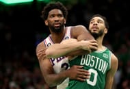Jayson Tatum scored 51 points against the 76ers in Game 7 (Image via Getty Images)