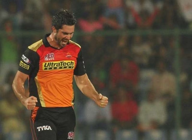 Ben Cutting was one of the heroes of SRH&rsquo;s IPL 2016 triumph. (Pic: BCCI)