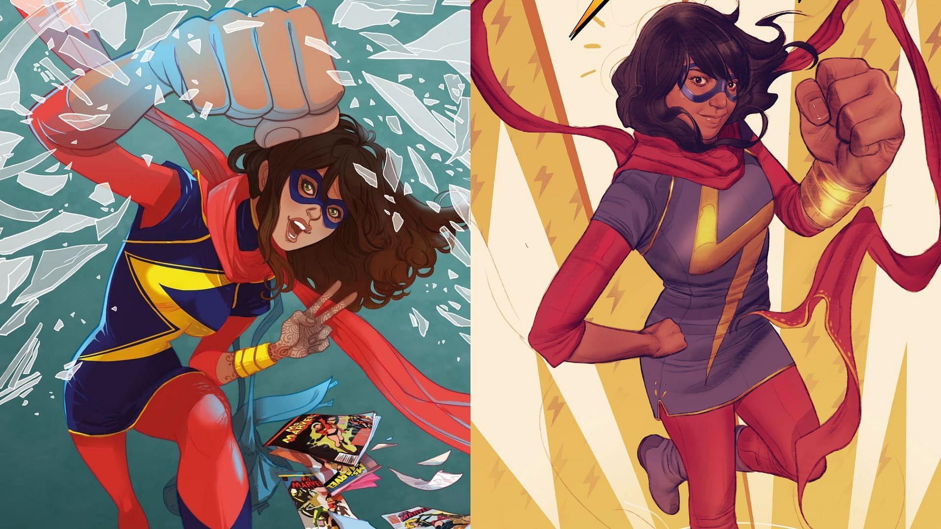 Rogue sucked away Ms. Marvel&#039;s powers and memory (Image via Marvel)