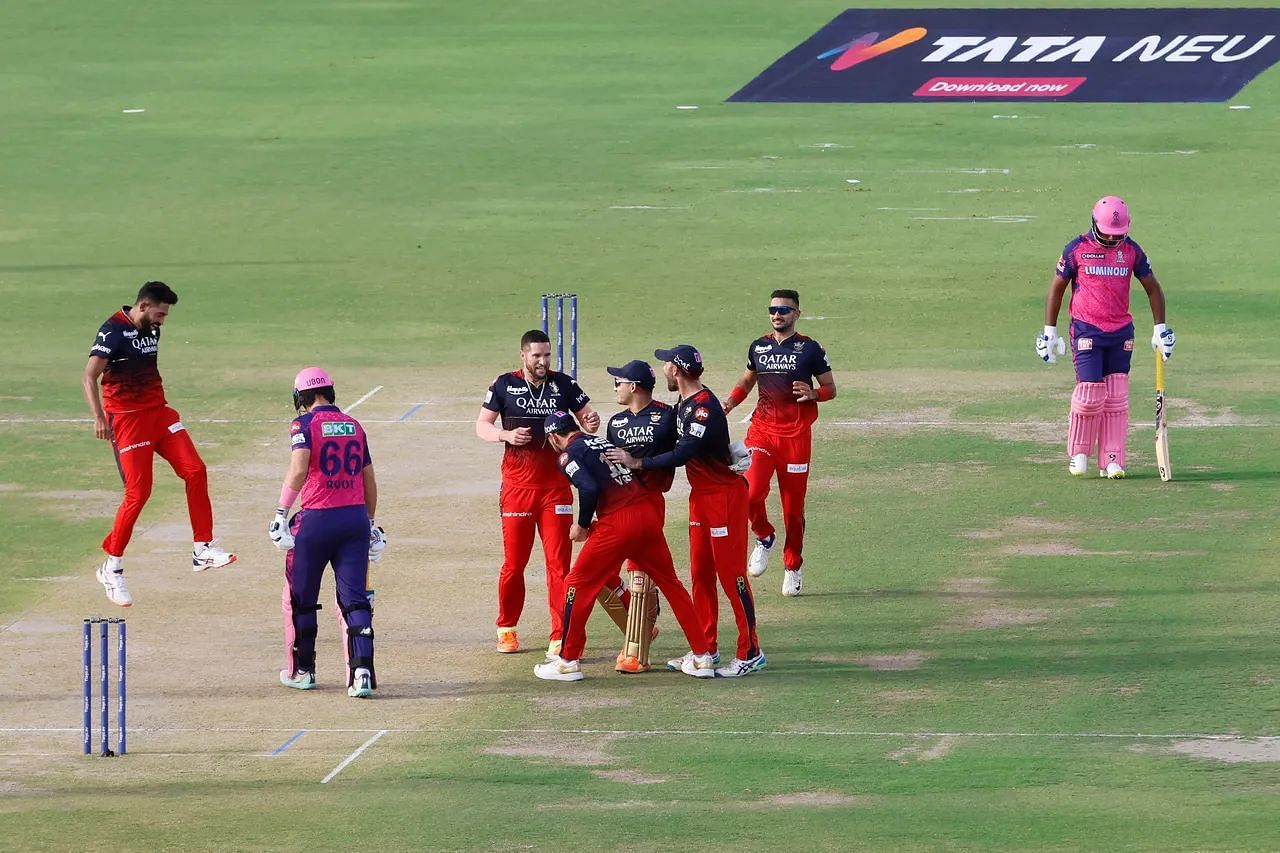 आरसीबी ने राजस्थान रॉयल्स को सस्ते में समेट दिया (Photo - IPL)