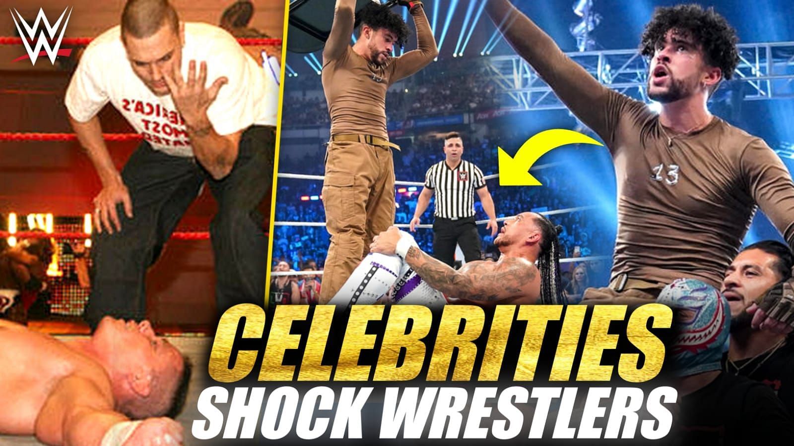 Times when Celebrities defeated WWE Wrestlers!