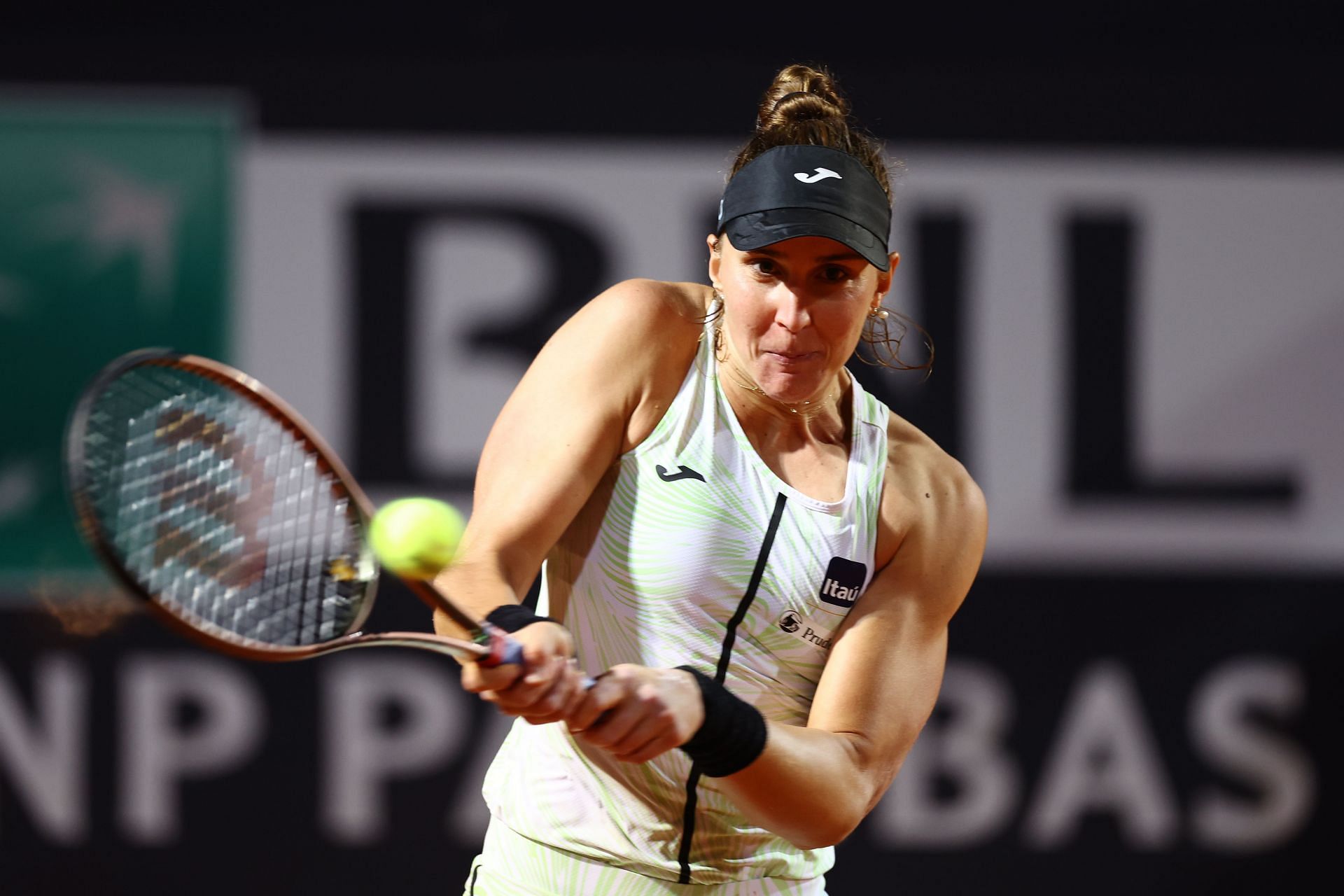 Beatriz Haddad Maia during Italian Open QF against Anhelina Kalinina