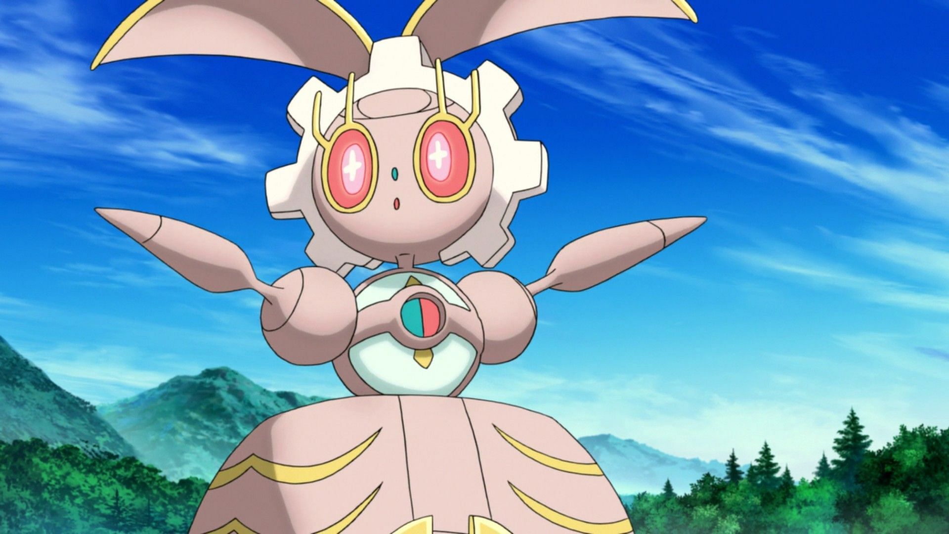 Magearna in the Pokemon anime (Image via The Pokemon Company)