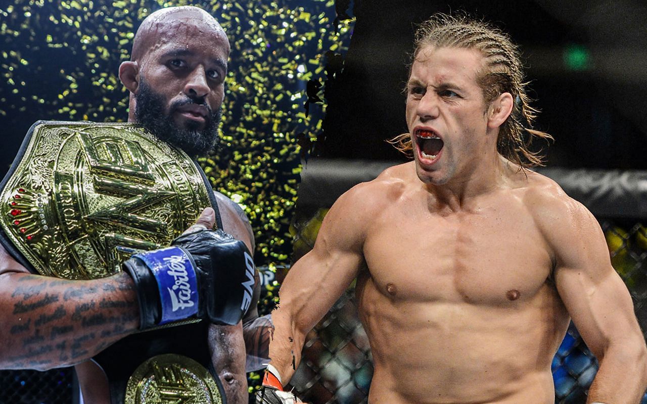 Demetrious Johnson (L) and Urijah Faber (R) | Photo credit: ONE Championship